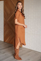 Sure to Be Great Shirt Dress - Charming Charlie