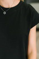 Sweet Like That Casual Dress in Black - Charming Charlie