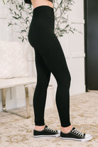 Sweet Steppin' High Waist Leggings in Black - Charming Charlie