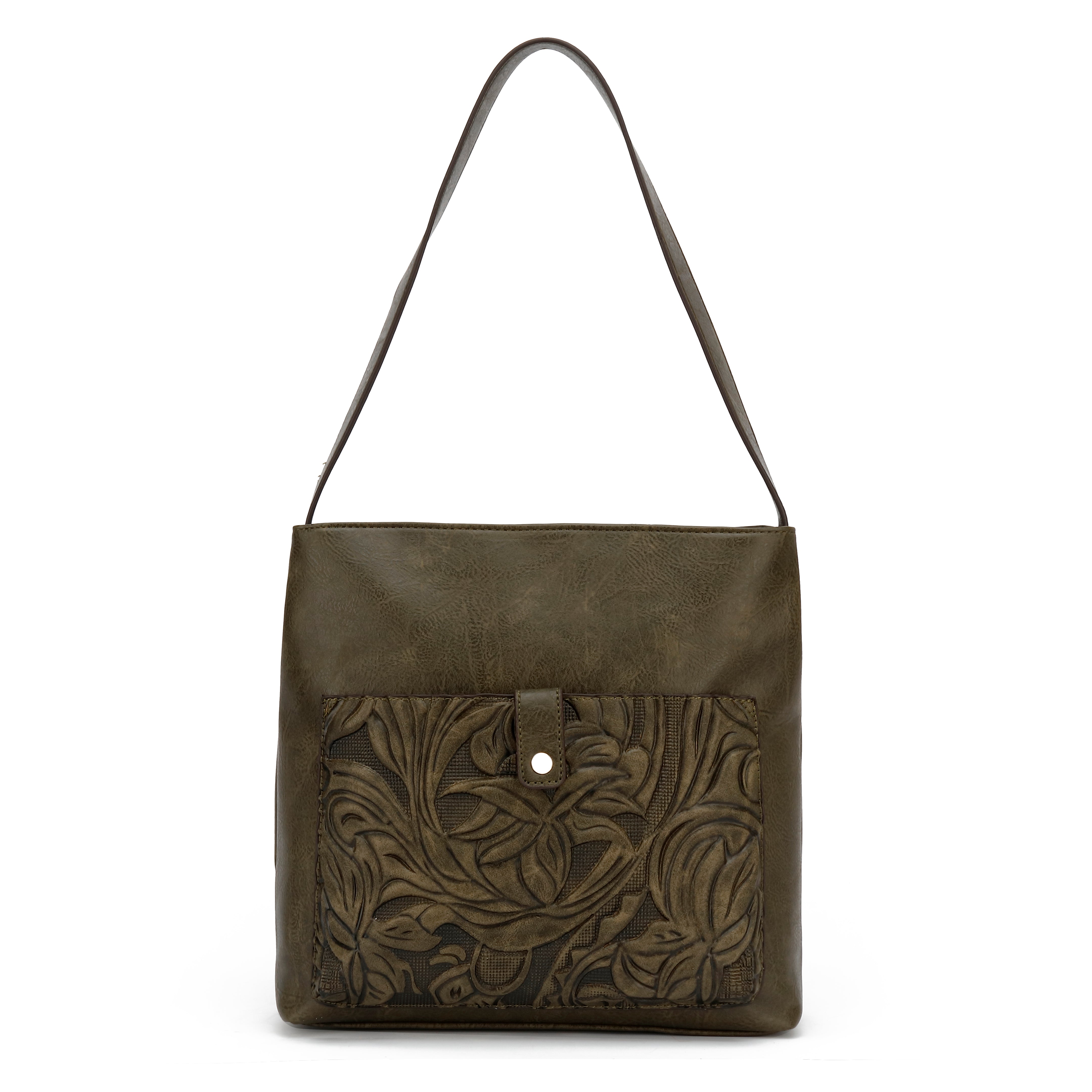 Hobo W Tooled Pckt Xbody Strap - Charming Charlie