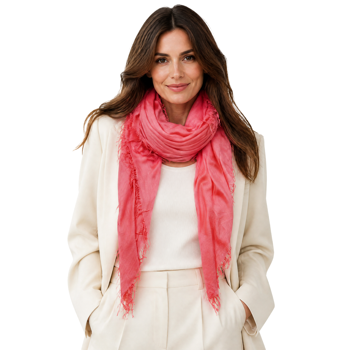 Cashmere Blend Solid Scarf