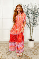Do Me a Favor Boho Floral Maxi Dress - Charming Charlie