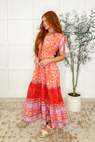 Do Me a Favor Boho Floral Maxi Dress - Charming Charlie