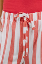 Take Your Time High Waisted Wide Leg Bottoms - Charming Charlie