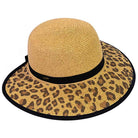 Tan C.C Trendy Leopard Wide Brim Straw Sun Hat, keep your styles on even when you are relaxing at the pool or playing at the beach. Large, comfortable, and perfect for keeping the sun off of your face, neck, and shoulders. Perfect gifts for Christmas, holidays, Valentine‚Äôs Day, or any meaningful special occasion.