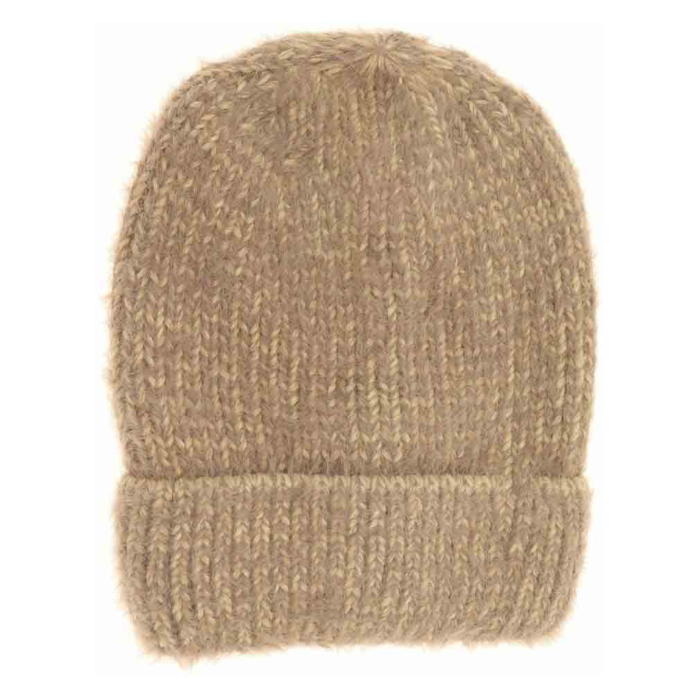 Taupe Fuzzy Two Tone Beanie offers expert craftsmanship with a focus on warmth and texture. Featuring a sophisticated dual-color design, this beanie delivers both aesthetic appeal and superior insulation. Its plush, fuzzy fabric provides a soft touch that retains heat effectively, making it an essential accessory for cold weather. The sleek fit ensures comfort without sacrificing style, perfect for those seeking a blend of functionality and refined winter wear. 