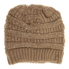 Taupe Sequin CC Tail Beanie expertly blends functionality with fashionable detail. Crafted from soft, insulating materials, it ensures warmth during colder seasons. The subtle sequin embellishments add a refined shimmer without overwhelming the design, while the distinctive tail silhouette offers a contemporary edge. Perfect for those seeking sophisticated winter headwear that performs as well as it looks.