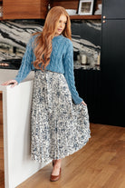 In the Right Direction Cable Knit Sweater - Charming Charlie