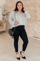 Terms of Endearment Dolman Sleeve Button Up - Charming Charlie