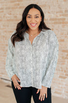 Terms of Endearment Dolman Sleeve Button Up - Charming Charlie