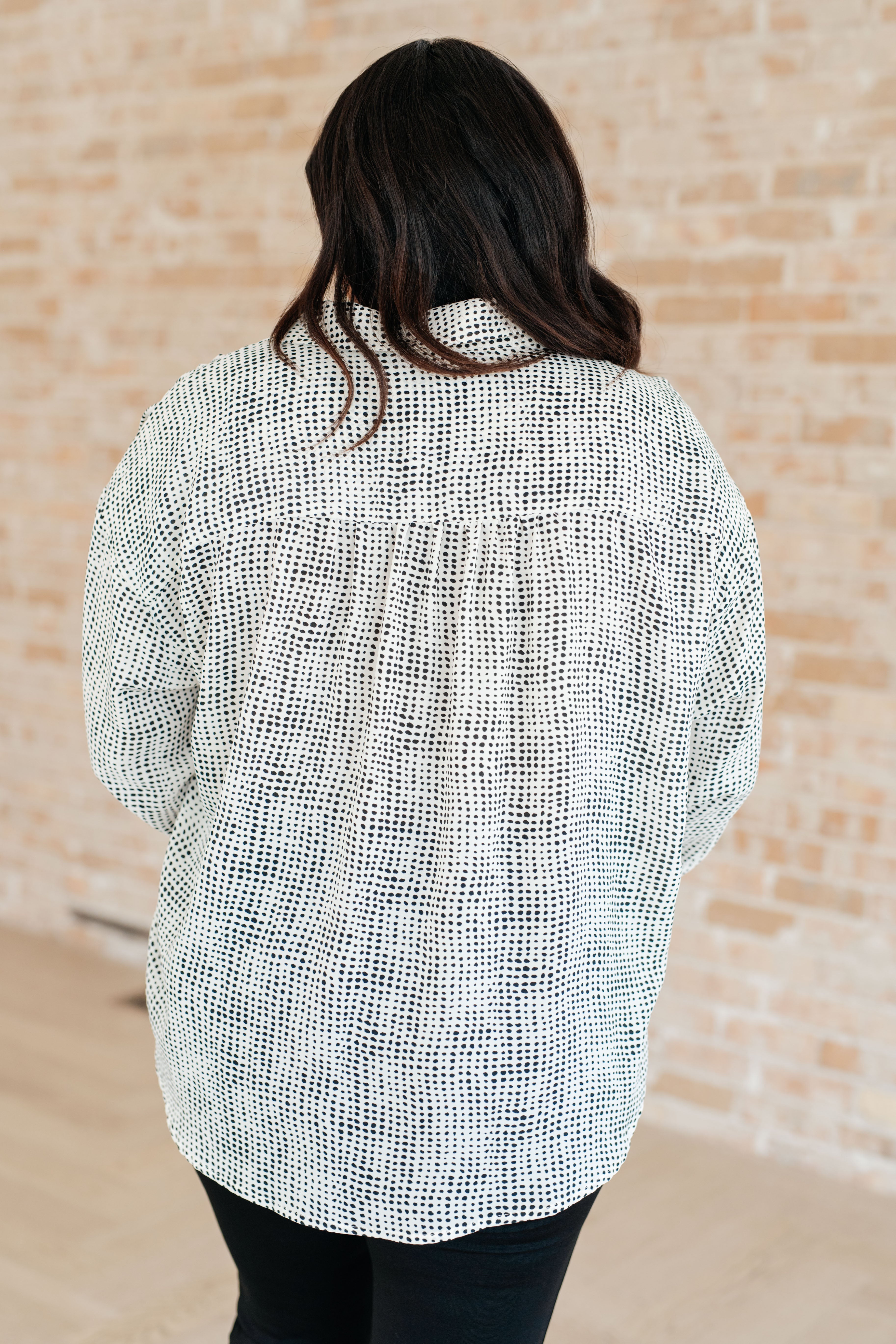 Terms of Endearment Dolman Sleeve Button Up - Charming Charlie