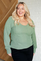 Terrific Texture Scoop Neck Top - Charming Charlie