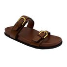 Tess Sandal in Tan - Charming Charlie