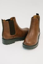 That's Just What They'll Do Paden Chelsea Boots in Brown - Charming Charlie
