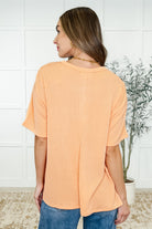 The Go-To Tee in Apricot Bliss - Charming Charlie