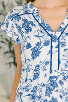 The Missing Piece Tiered Flutter Sleeve Dress - Charming Charlie