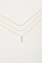 The Signature Set Layered Necklace Set in Gold - Charming Charlie