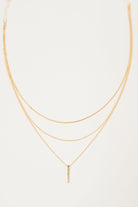 The Signature Set Layered Necklace Set in Gold - Charming Charlie