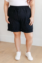 The Way I Use My Walk Drawstring Shorts - Charming Charlie