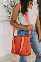There She Goes Bag in Tomato - Charming Charlie