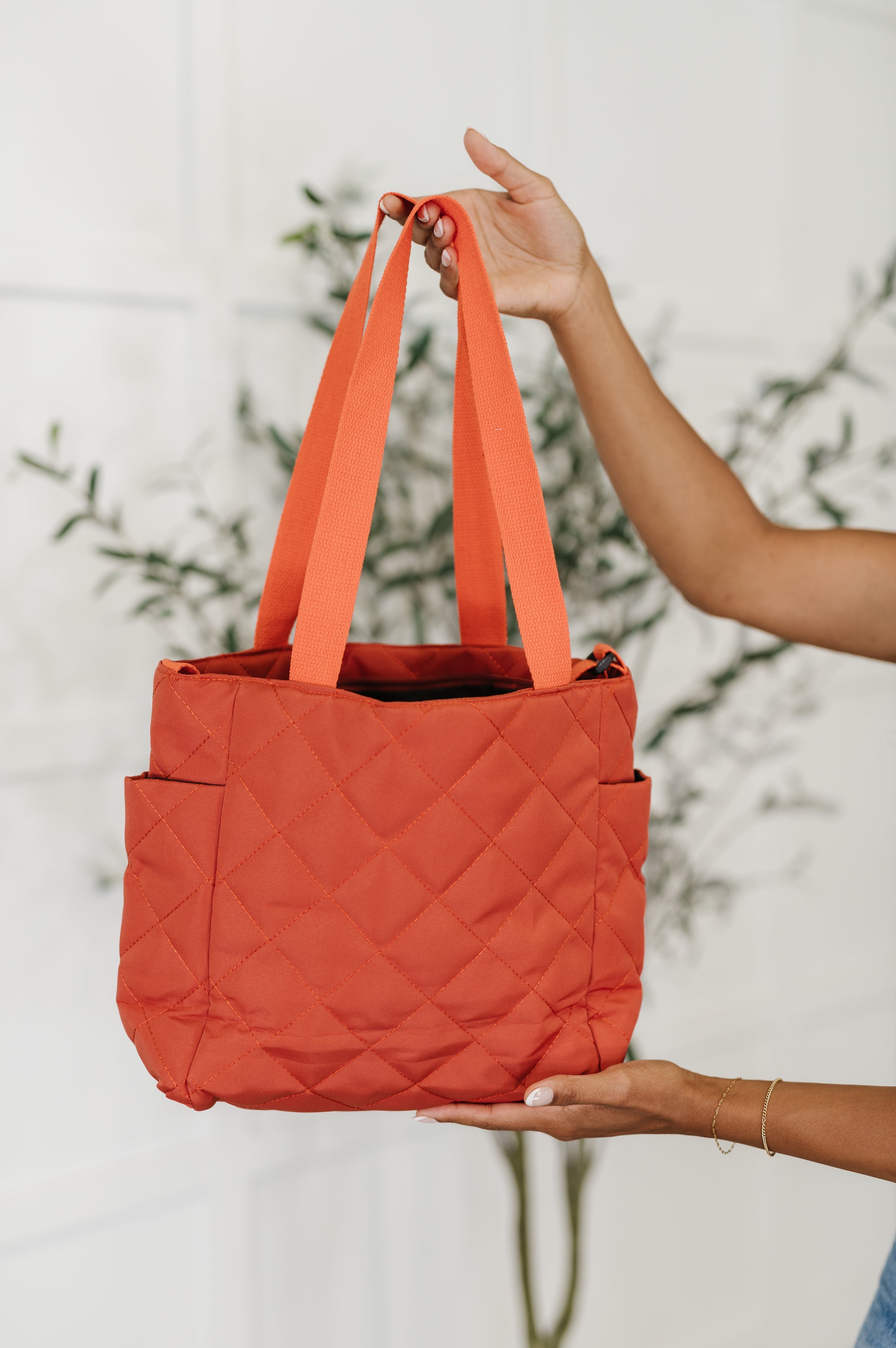 There She Goes Bag in Tomato - Charming Charlie