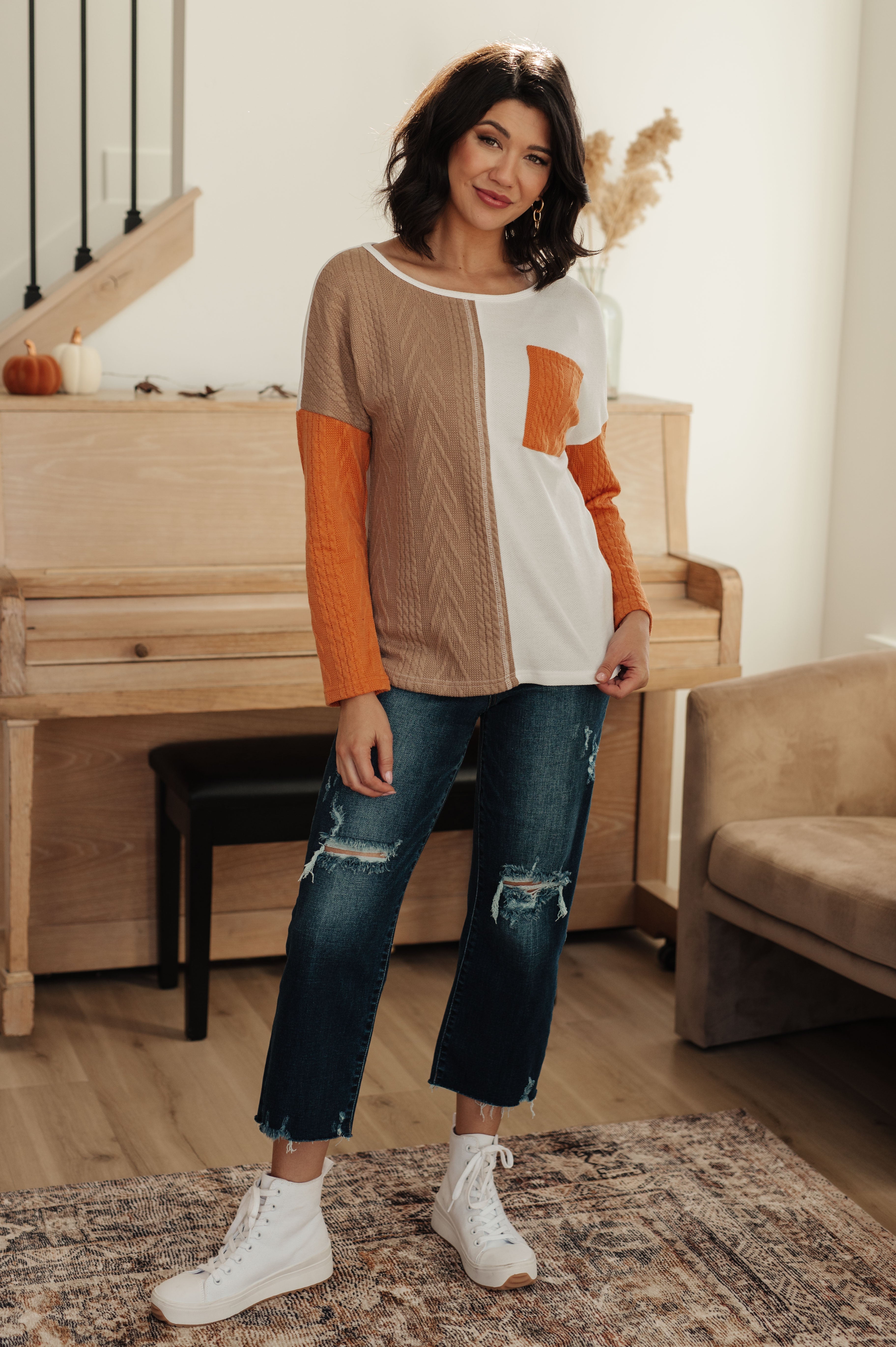 This, That, And The Other Colorblock Top - Charming Charlie