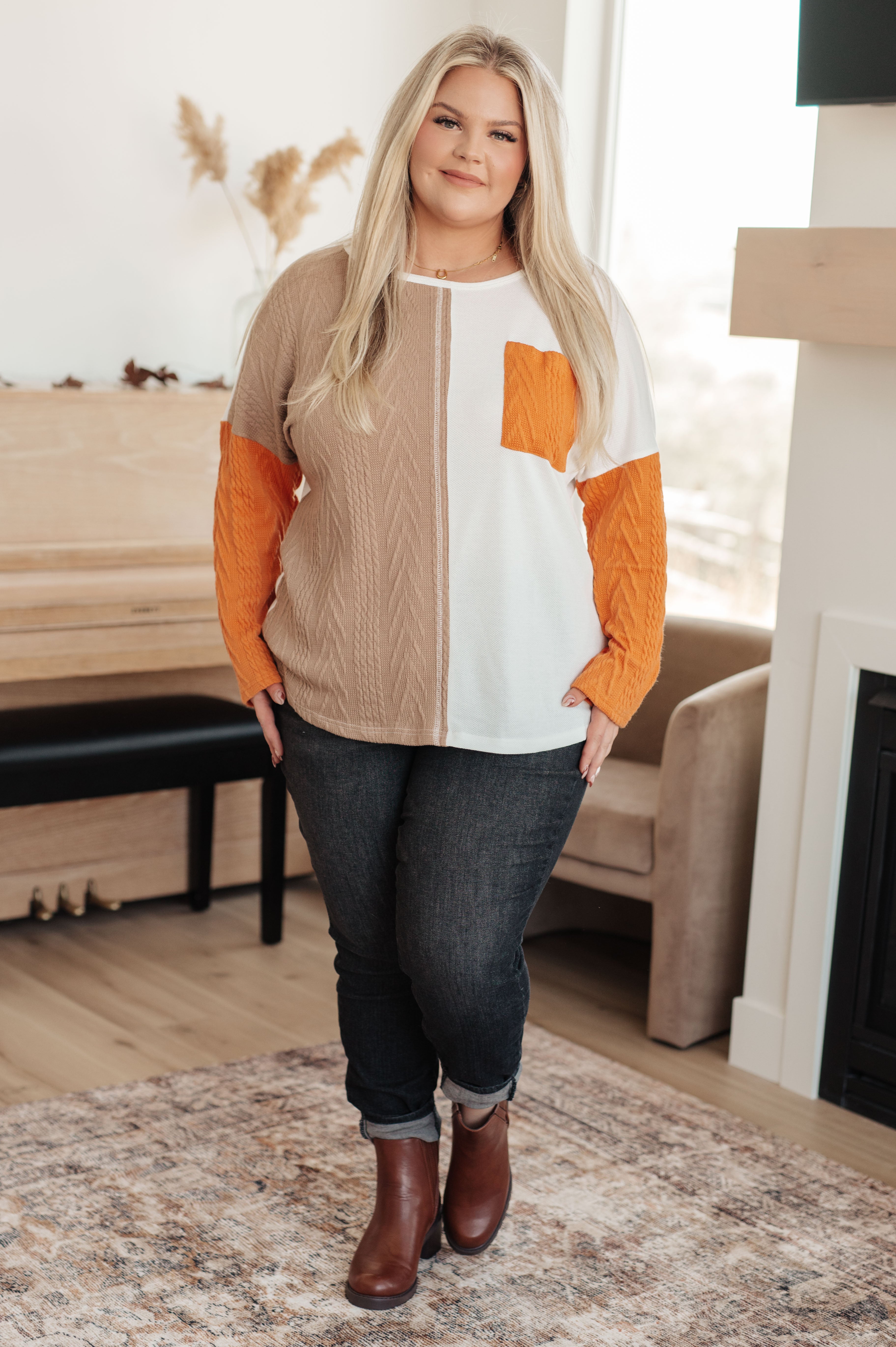 This, That, And The Other Colorblock Top - Charming Charlie