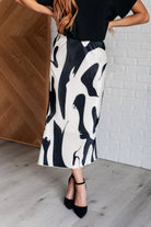 Thoroughly Modern Plisse Midi Skirt - Charming Charlie