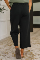 Thyme Culottes in Black - Charming Charlie