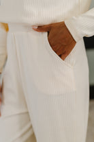 Thyme Culottes in Cream - Charming Charlie