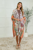 Tide to Me Open Front Kimono - Charming Charlie
