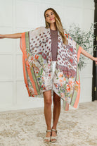 Tide to Me Open Front Kimono - Charming Charlie