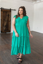 Tiers in Heaven Tiered Midi Dress - Charming Charlie