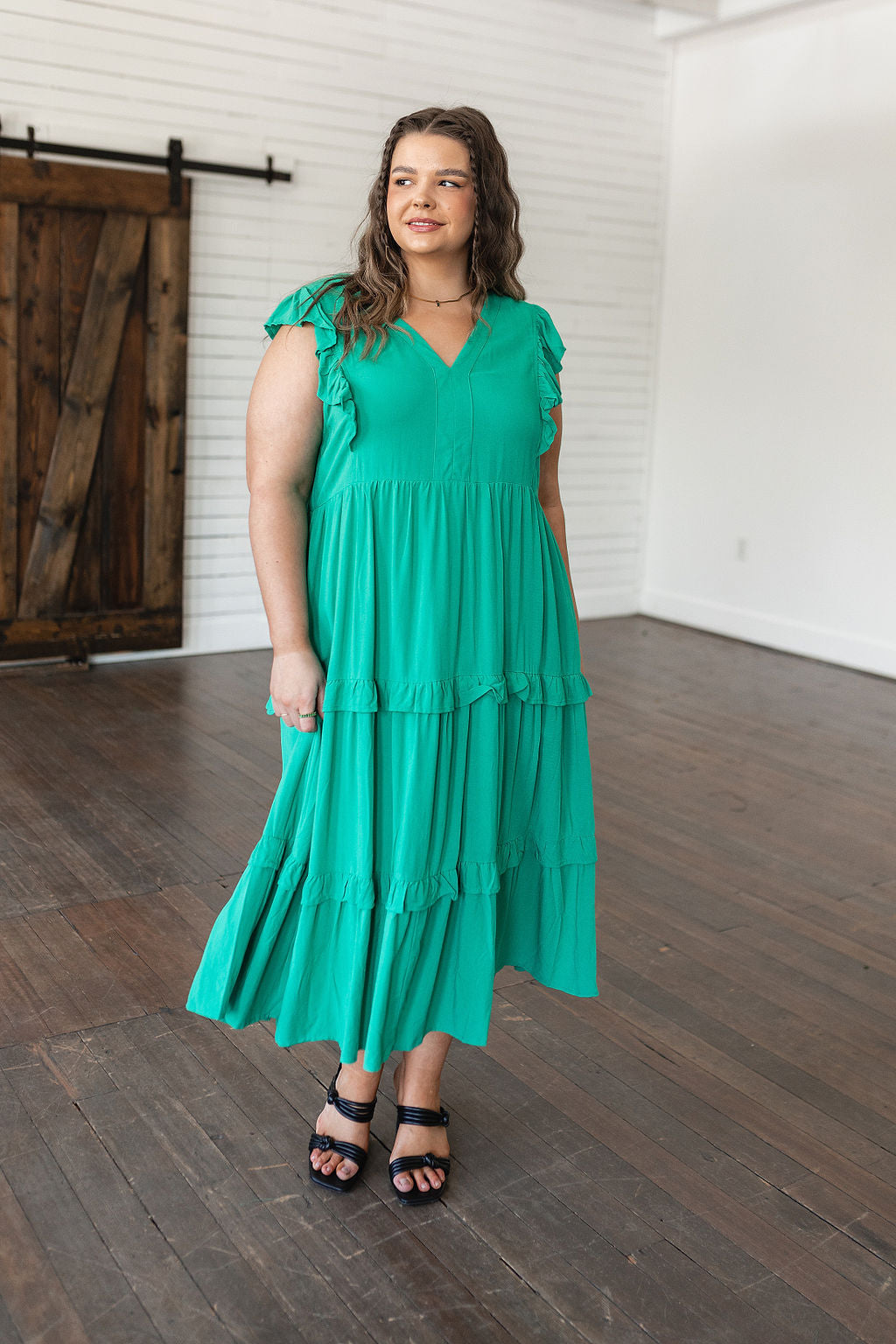 Tiers in Heaven Tiered Midi Dress - Charming Charlie