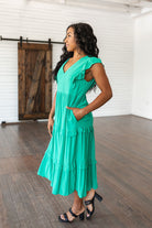 Tiers in Heaven Tiered Midi Dress - Charming Charlie