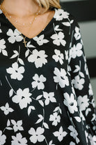 Time and Time Again Floral Blouse - Charming Charlie