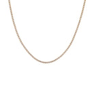 Gold / 15" Classic Thin Tennis Necklace - Adina's Jewels