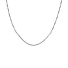 Silver / 15" Classic Thin Tennis Necklace - Adina's Jewels