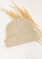 Toasted Texture Waffle Knit Beanie - Charming Charlie