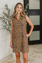 Totally Speechless Leopard Print Dress - Charming Charlie