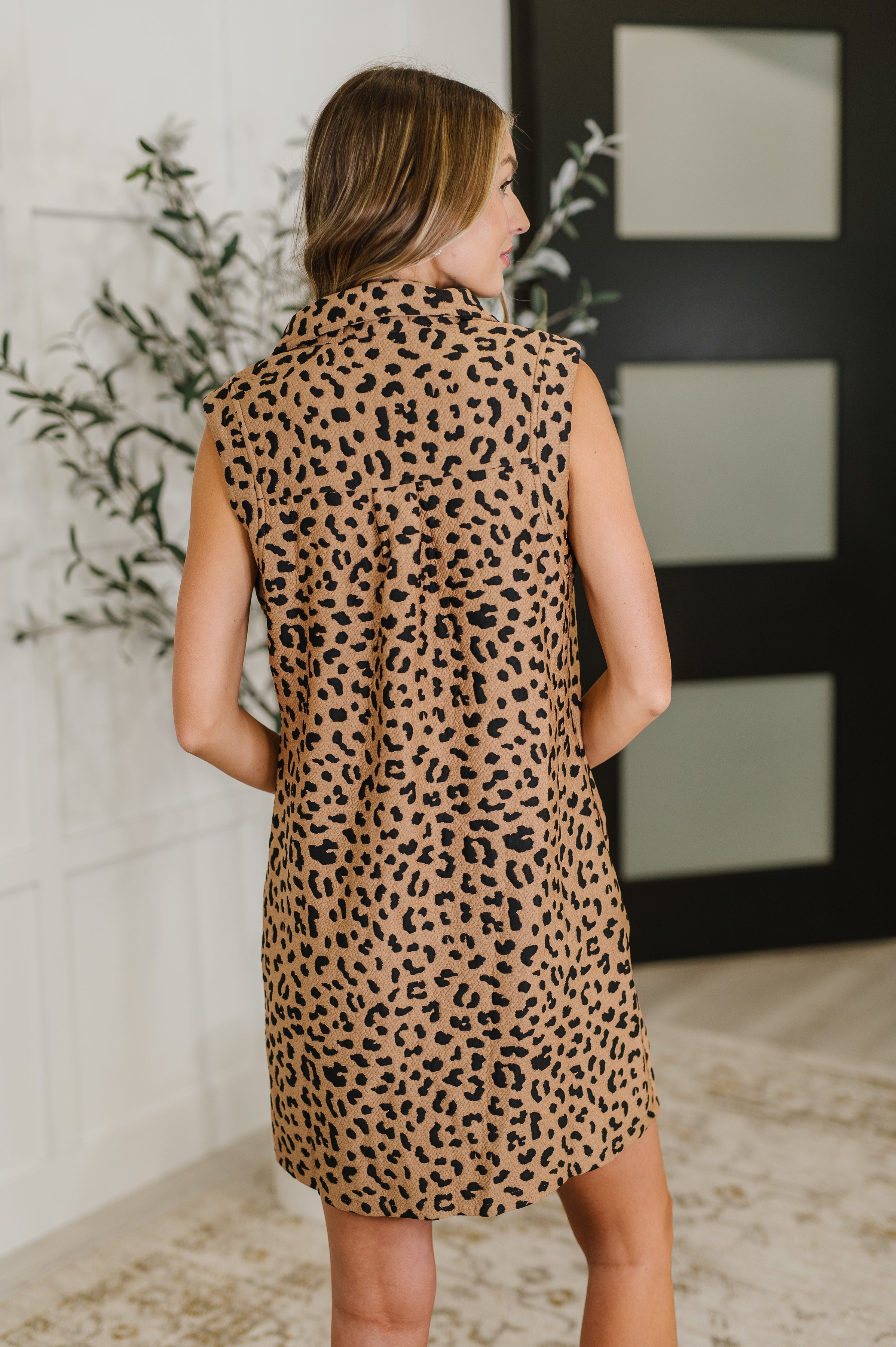 Totally Speechless Leopard Print Dress - Charming Charlie