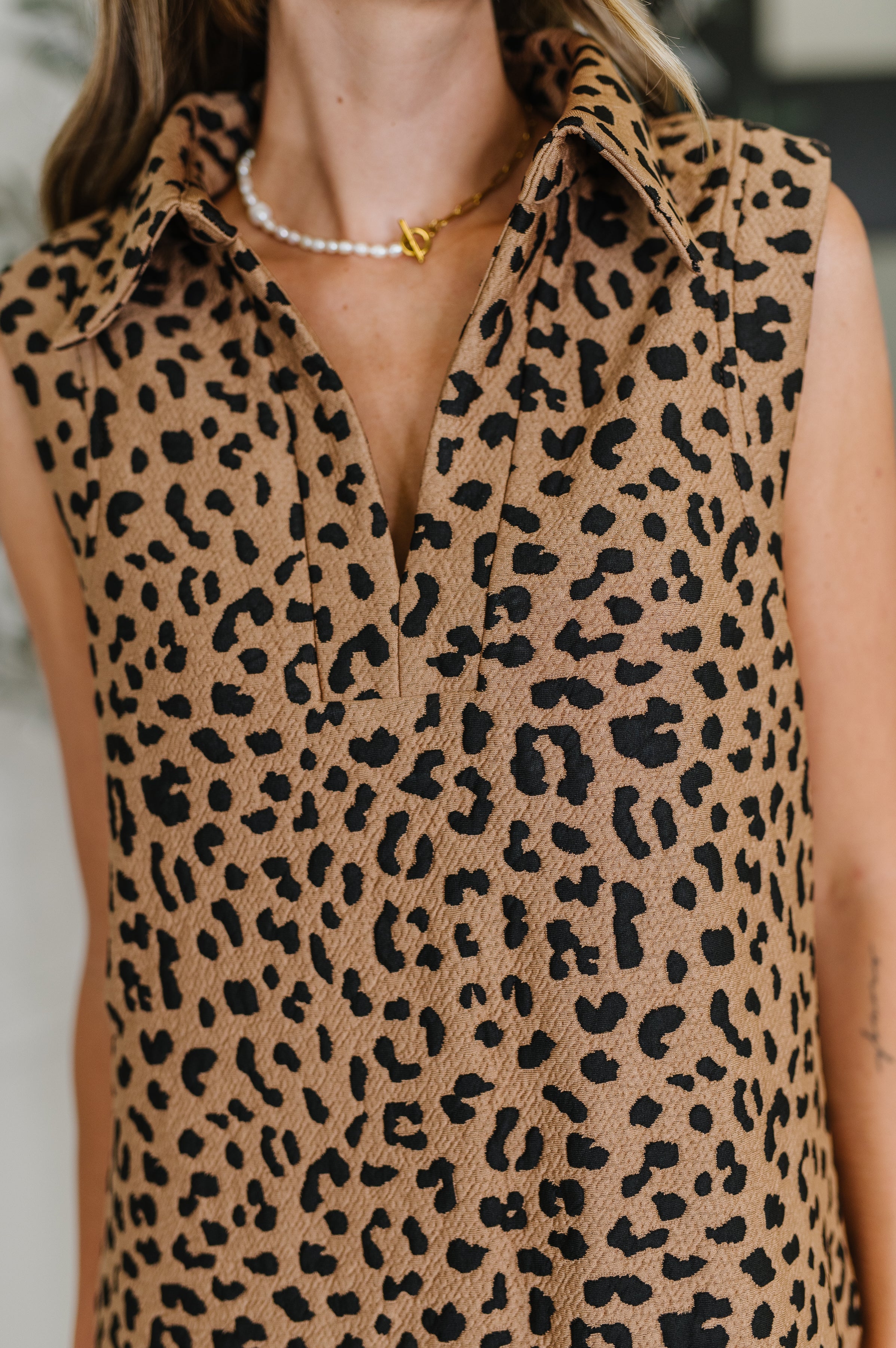 Totally Speechless Leopard Print Dress - Charming Charlie
