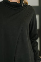 Travel City Scape Turtle Neck Tunic in Black - Charming Charlie
