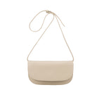 Melie Bianco Recycled Vegan Leather Inez Small Shoulder Bag in Bone