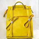 Vegan Long-lasting Faux Leather Backpack Convertible Bag - Backpacks