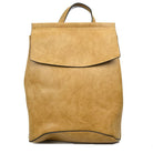 Vegan Long-lasting Faux Leather Backpack Convertible Bag - Backpacks