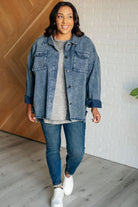 Unbothered Mineral Wash Top in Grey - Charming Charlie