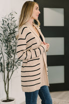 Under Wraps Striped Cardigan - Charming Charlie