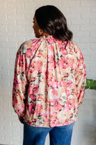 Understandably So Floral Blouse - Charming Charlie
