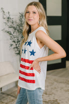 United Together Graphic Flag Tank - Charming Charlie